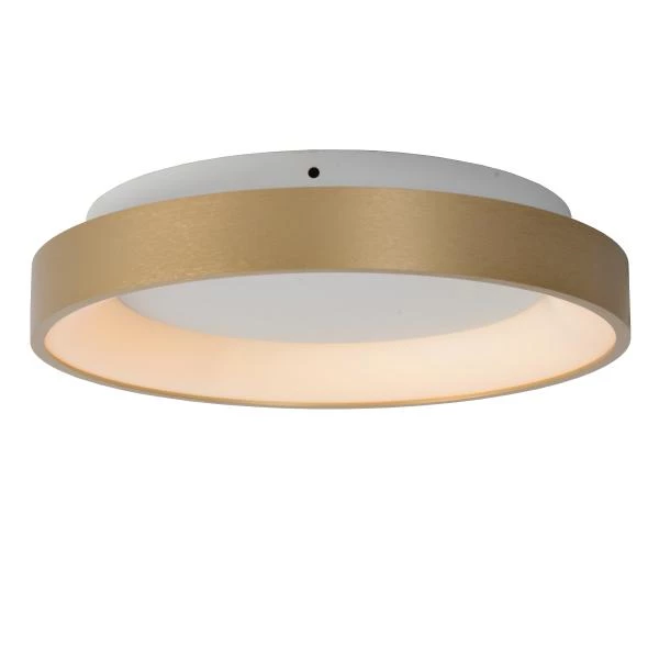 Lucide VIDAL - Lámpara de techo - Ø 28 cm - LED Regul. - 1x20W 2700K - Oro mate / Latón - detalle 1